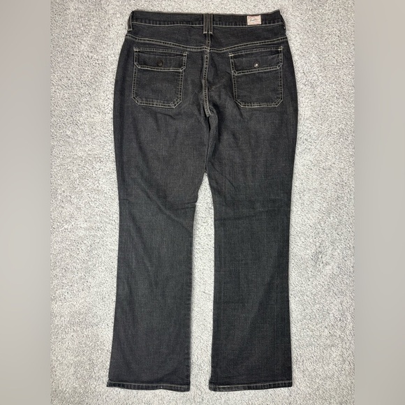 Levi's Jeans Womens 12 Vintage Boot Cut Classic Black Stretch Party Night Out - Picture 5 of 5